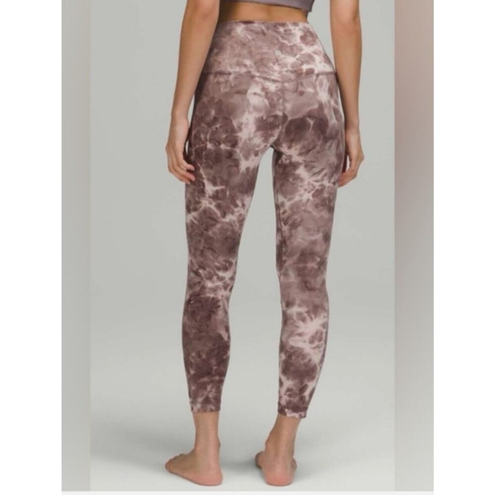 Lululemon Align High-Rise Pant 25" Diamond Dye Mink Bery Lunar Rock Shadow Sz 20 - Picture 2 of 9